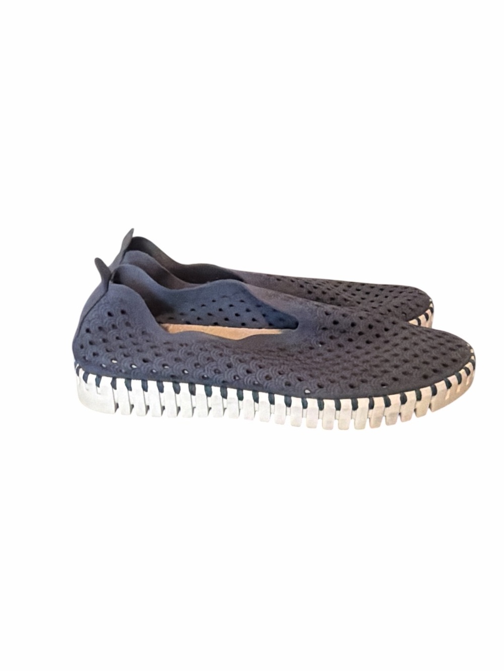 Ilse Jacobsen Tulip perforated slip on shoes size 39‎ EU 8.5 US casual comfort